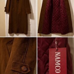 NAMCO Brown Trench Coat for Women